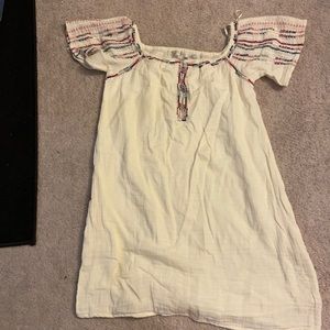 Off the shoulder dress